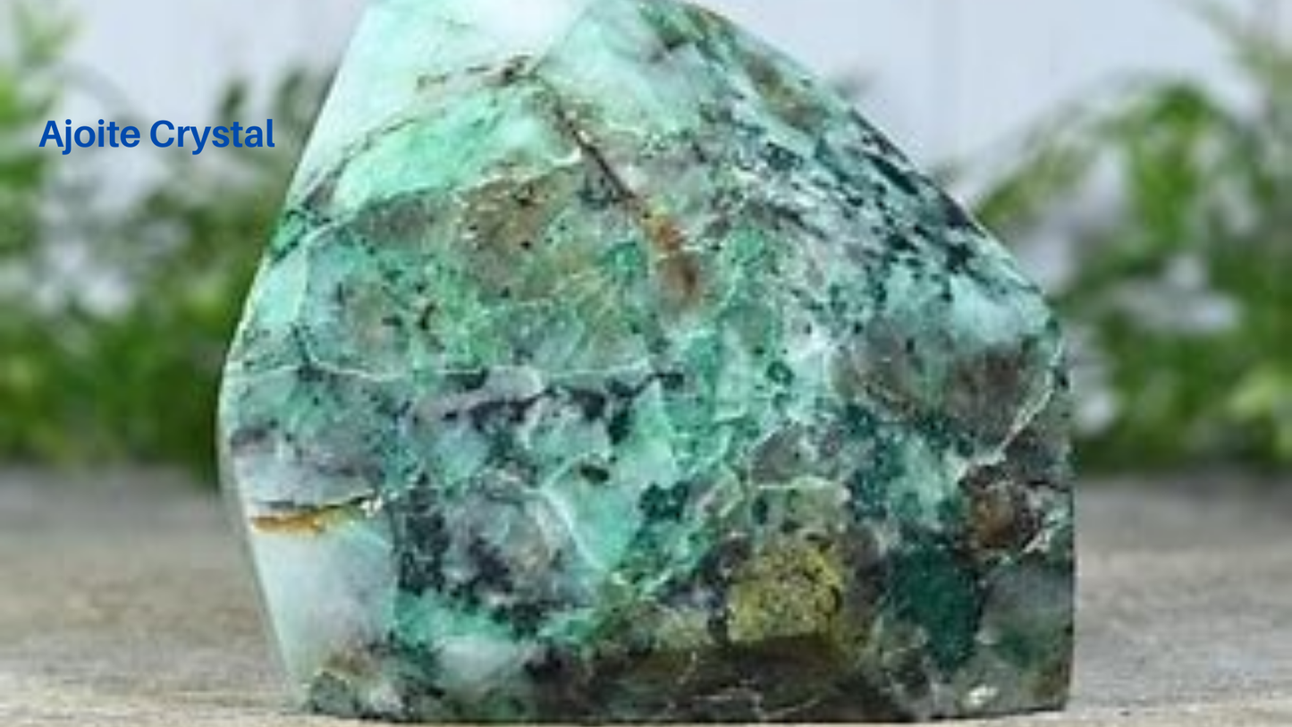 Bluish green crystals desktop wallpaper