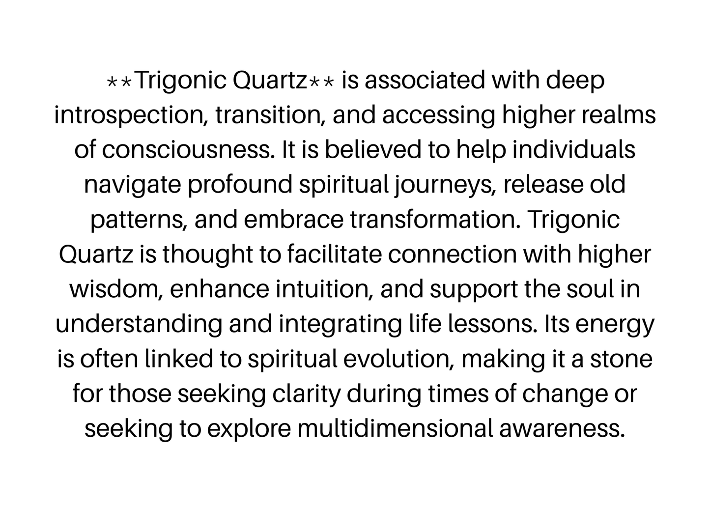 White quartz spiritual meaning card