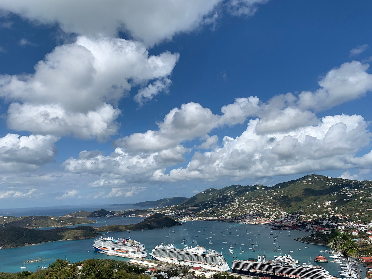 Picture of the pierre in St.Thomas Virgin Islands.