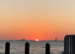 Beautiful evening at the beach