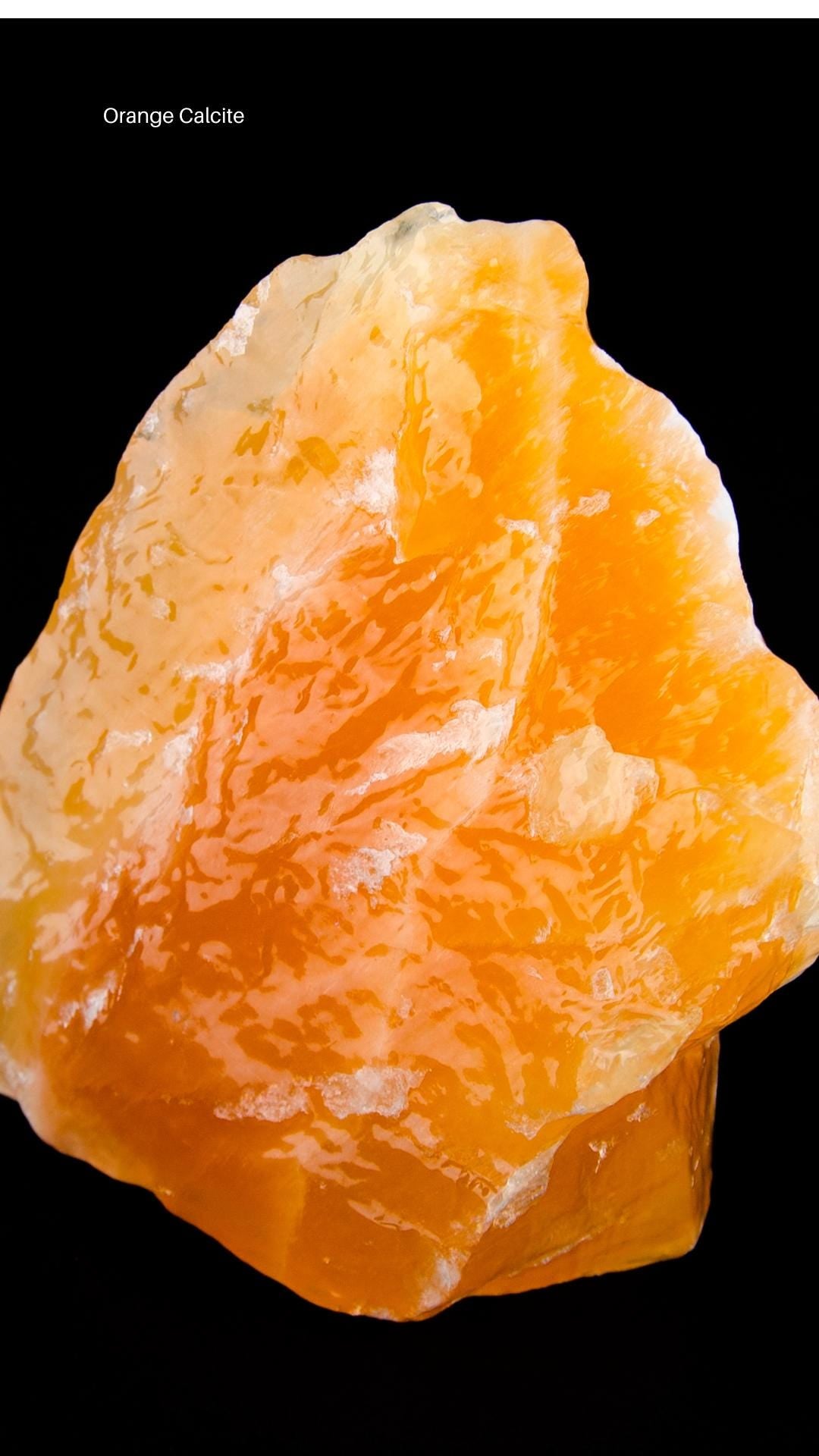 Orange Calcite Phone wallpaper