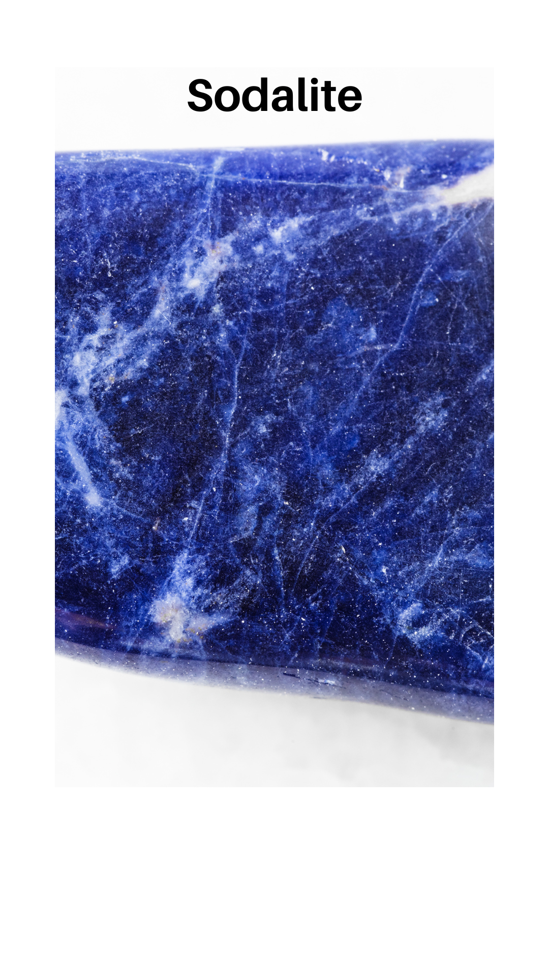 Blue crystals cellphone wallpaper