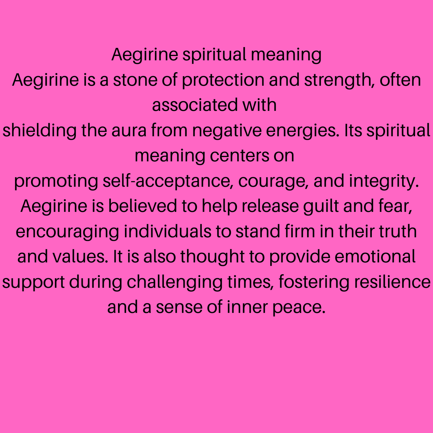 Crystals spiritual information in card forms