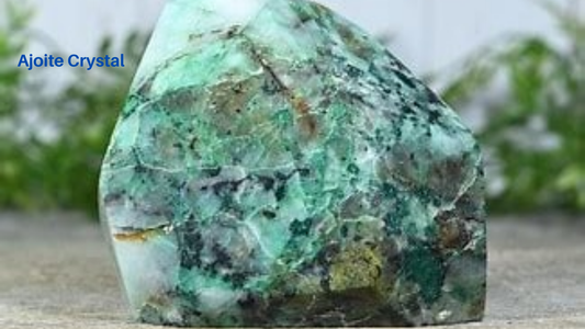 Bluish green crystals desktop wallpaper