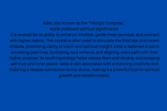 Blue crystals spiritual significance and symbol