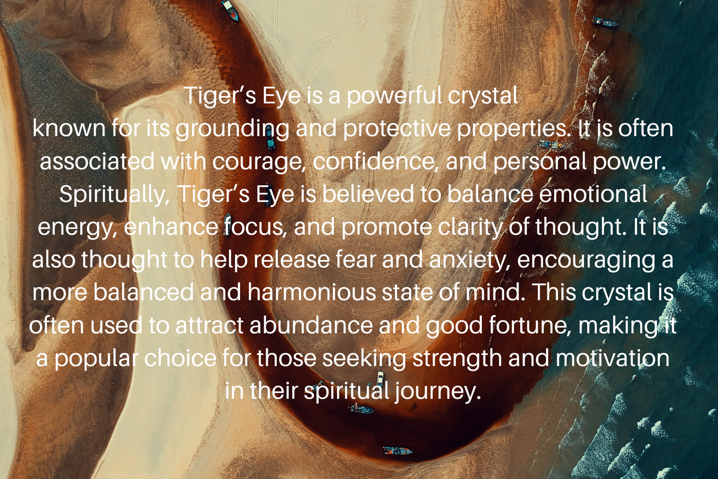 Brown crystals spiritual meaning