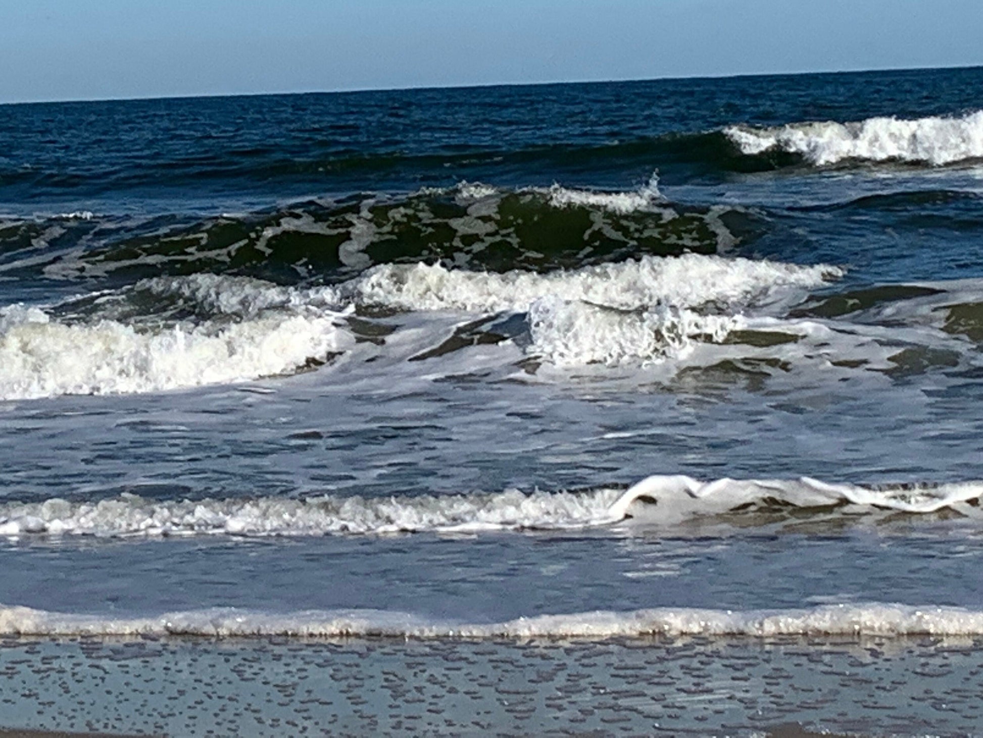Ocean Wrightsville Beach North Carolina.
