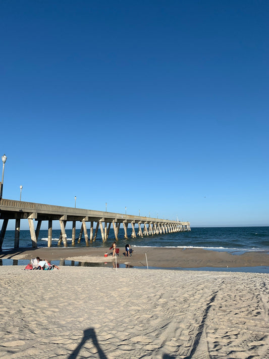 Picture of the Piere in Carolina beach North Carolina.