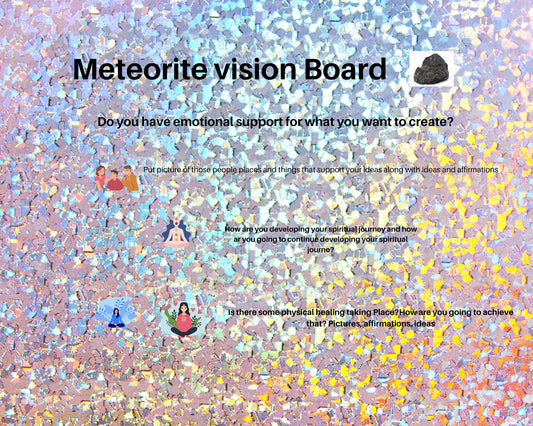 Meteorite Vision Board