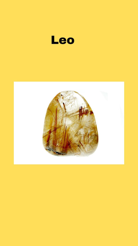 Rutilated Quartz zodiac phone wallpaper